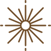 Golden star to highlight the title