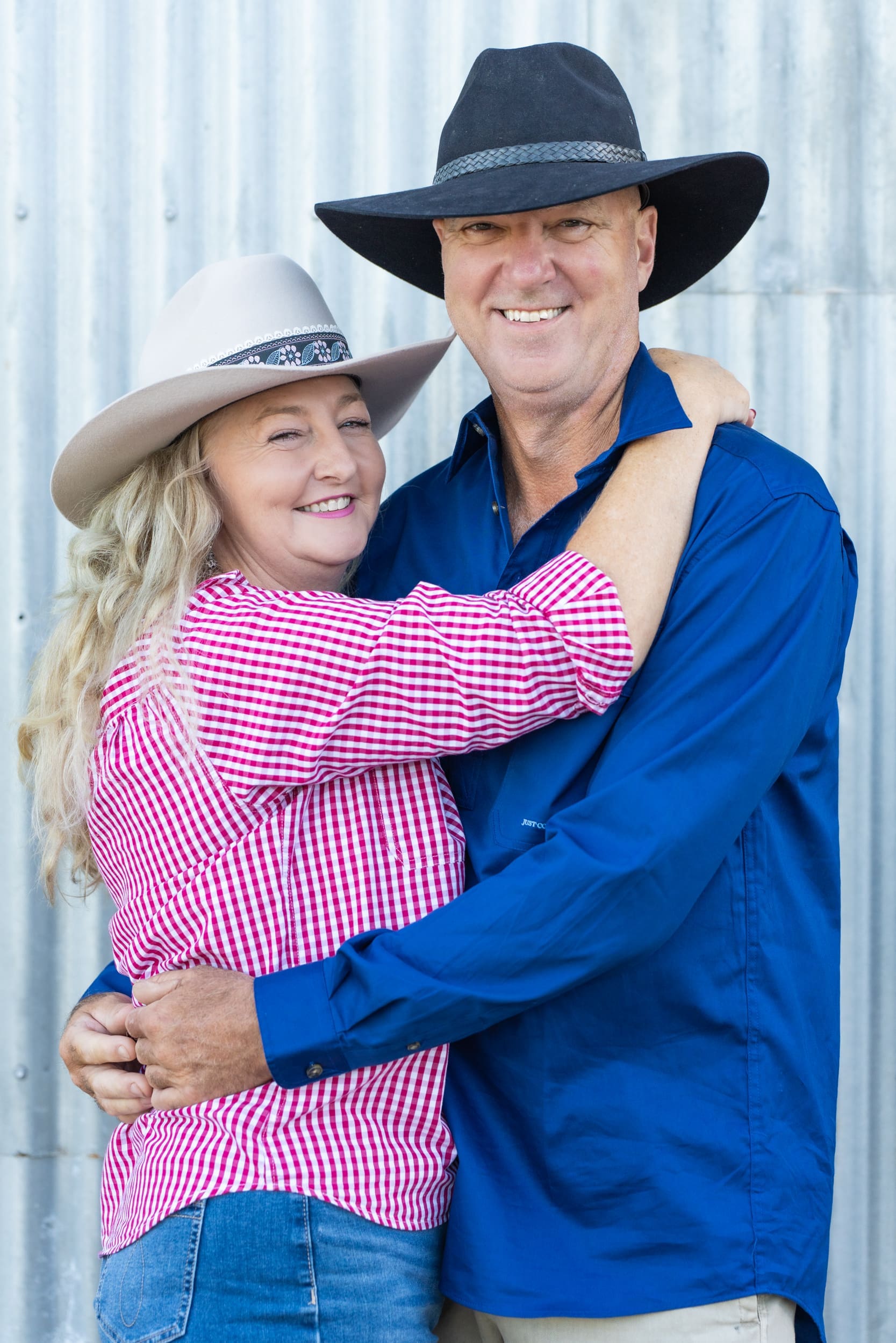 Ex: Branding Portrait of Craig and Nicole at Their Byron Bay Luxury Farm Stay Heartwood Farm NSW