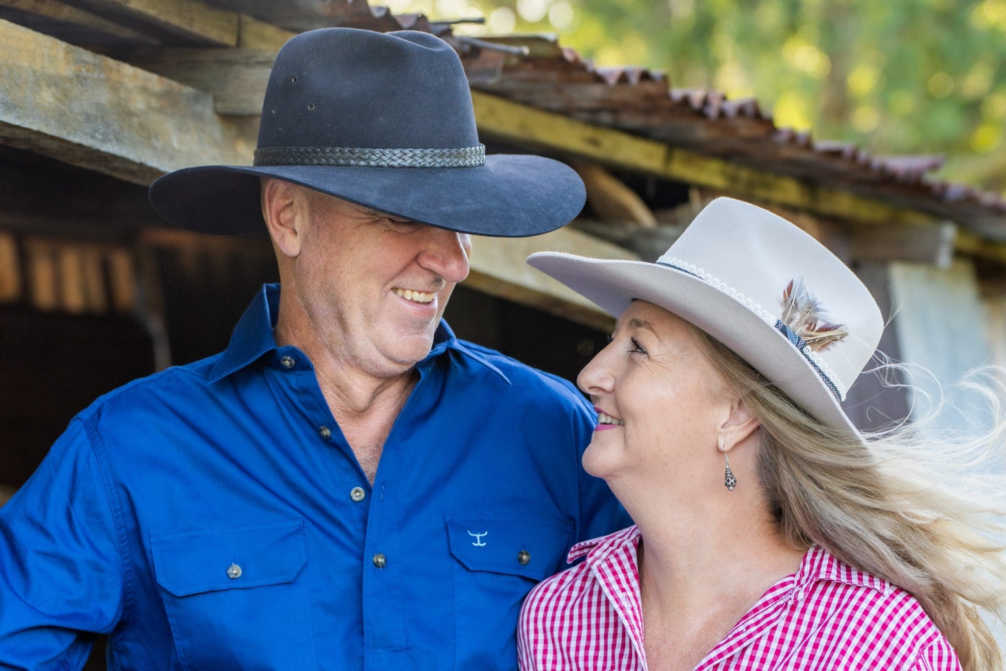Ex: Personal Branding Photoshoot of Craig and Nicole at Their Byron Bay Luxury Farm Stay Heartwood Farm NSW